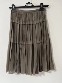 sale！INDIVI シフォン インディヴィ シフォンスカート　36 春夏のサムネイル