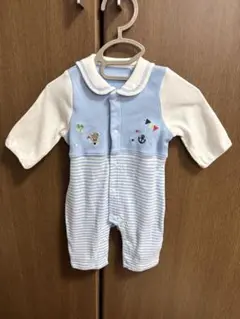 ベビー服 ロンパース 試着のみ 長袖