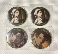 進撃の巨人　記憶への進撃　リヴァイ　缶バッジ