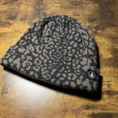 Volcom レオパード柄 ニット帽