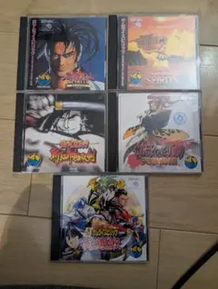 【帯・特典付あり】ネオジオCD サムライスピリッツ 5本セットSNKまとめ売り