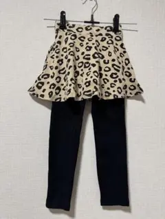 devirock レオパード柄スカッツ100cm