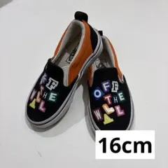 vans スリッポン　スニーカー16cm おしゃれ　履きやすい