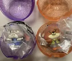 すねてマス　フィギュアコレクション　ズートピア　2点セット