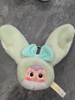 ハンドメイド オリジナルぬいぐるみ 約7cm ミントうさぎちゃん - メルカリ