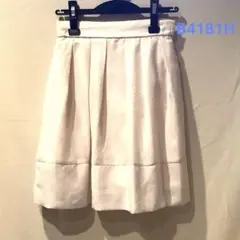 値下げ★膝丈フレアスカート★B4181H★