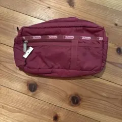 LeSportsac ボディバッグ ウエストポーチ ボルドー