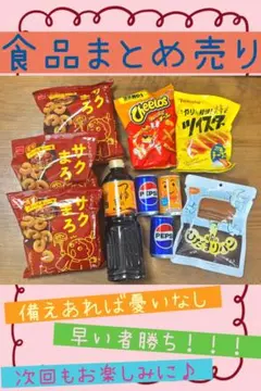 【早い者勝ち！】 食品まとめ売りのサムネイル