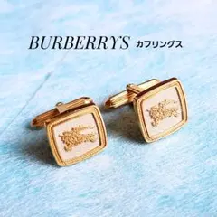 BURBERRYS バーバリー カフリンクス 馬上の騎士 ホースマーク ゴールド