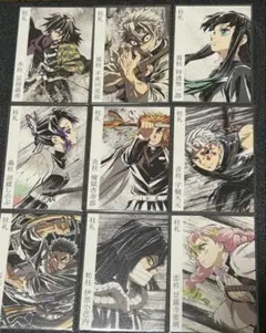 鬼滅の刃　柱展　柱札　煉獄　義勇　無一郎　しのぶ　実弥　天元　小芭内　蜜璃　行冥