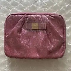 LANVIN COLLECTION ポーチ ローズ柄 ピンクのサムネイル