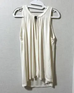 H&M エイチアンドエム タンクトップ ブラウス ノースリーブ チュニック S