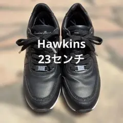 HAWKINSホーキンス LYDIA 7 ヒールアップ スニーカー23㎝ブラックのサムネイル
