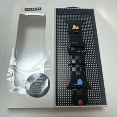 CASETiFY Impact Band ブラック チェッカーパターン