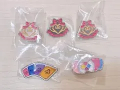 アイカツ プリパラ カツプリ ピンズコレクション5個セット