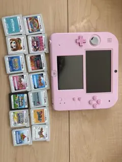 カセット1個付き　ピンク ニンテンドー2DS 本体 ゲーム