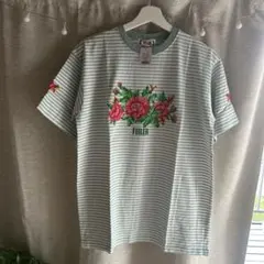 FEILER フェイラー ボーダー 花柄 刺繍 Tシャツのサムネイル