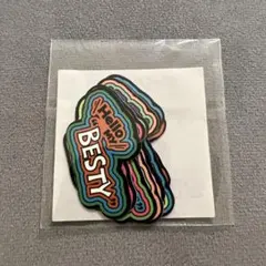 BE:FIRST ネームステッカー　Hello My BESTY