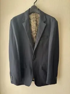 ナノユニバース　junhashimoto ネイビー S テーラードジャケット