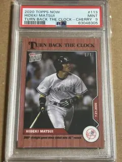 2020 TOPPS 松井秀喜　7枚限定　psa9