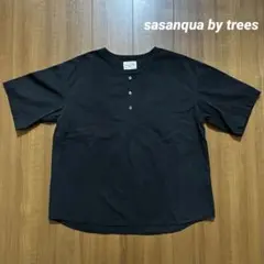 D221040 SASQUATCHfabrix. 半袖ニットポロシャツ - メルカリ