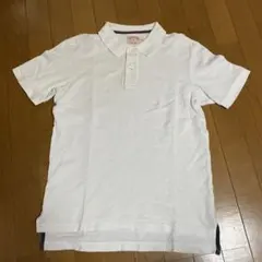 BROOKS BROTHERS 半袖ポロシャツ　ロゴ入り　ホワイト　S