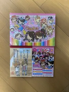 【即購入OK】平成レトロ メモ帳3冊セット かわいい 女の子デザイン まとめ売り