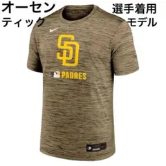 ナイキ サンディエゴパドレス 半袖パーカー フーディーブラウン茶
