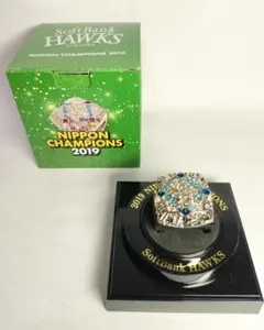 超希少！非売品！福岡ソフトバンクホークス　優勝記念チャンピオンリング　３点セット Amazon.co.jp: 超福岡ソフトバンクホークス 優勝記念