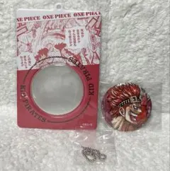 ONEPIECE コレクタブル缶バッジ ユースタス・キッド2個セット - メルカリ