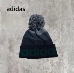 現行adidas ボンボンニット帽 y2k グランジ tec系