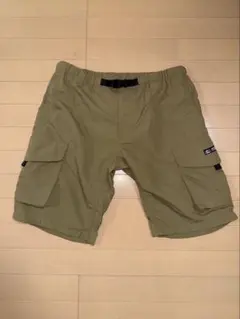 CAMP7 カーゴショートパンツ カーキ色　キャンプセブンのサムネイル