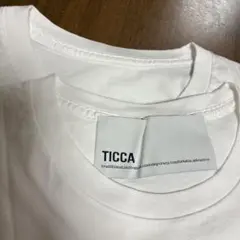 TICCA ホワイト Tシャツ Movement刺繍入り　2枚セットのサムネイル