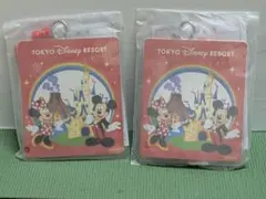東京ディズニーリゾート　オリジナル・パスポート　ホルダー（パスケース）2個セット