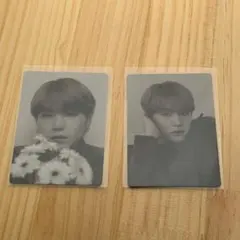 BTS MONOCHROME MINI Photo Card SUGA