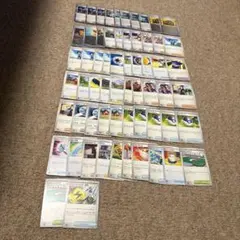 ポケモンカード　トレーナーズ　エネルギー等62枚セット　モンボ　ミラー含む