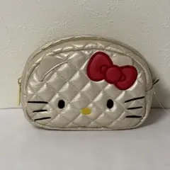 ハローキティ キルティング ポーチ バニティ バッグ