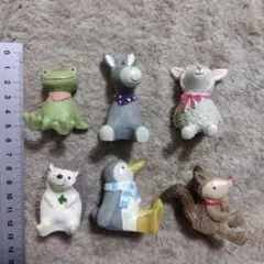 ノーティーアニマル　カエル　ロバ　ひつじ　ハリネズミ　ペンギン　リス
