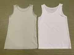 ユニクロ　エアリズムタンクトップ肌着　110 ２着