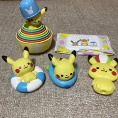 ピカチュウ 知育玩具　モンポケ　ポケモン　monpoke 水でっぽう　ぺちゃのサムネイル