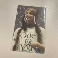 SEVENTEEN　トレカ　ODE TO YOU DVD　ジョシュア
