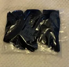 スクールソックス　クルー丈　黒　無地　19㎝　20㎝　21㎝　通学用