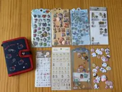 ハローキティシール帳、シールセット おまけ付き