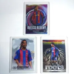 ロナウジーニョ インサートカード　セット