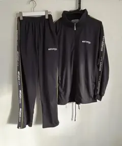 【Kaepa】　 men'sケイパ ジャージ上下 黒 L トレーニング用