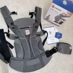 【美品】【人気色】ergobaby OMNIBREEZE グラファイトグレー