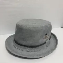 POLO CLUB バケットハット ポークパイハット グレー 56.5cm