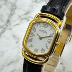 HERMES　新品電池　腕時計　稼働品　ラリー　RA1.240　レディースのサムネイル