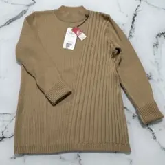 Sato様用　新品未使用　ベージュセーター　ウール100%