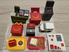 ハッピーセット　マクドナルドミニチュア　8点セット